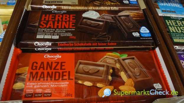 Foto von Choco la Ganze Mandel Schokolade