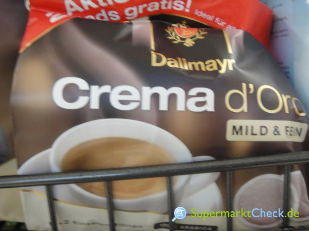 Foto von Dallmayr Crema d Oro Kaffee Pads 