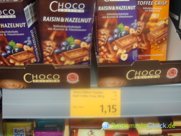 Foto von Choco Edition Vollmilchschokolade