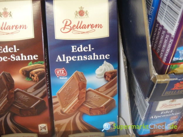 Foto von Bellarom Edel Alpensahne Schokolade
