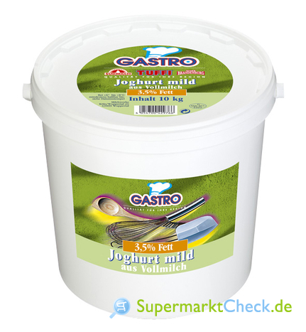 Foto von Campina Gastro Joghurt mild