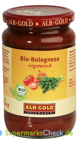 Foto von Alb Gold Bio Bolognese