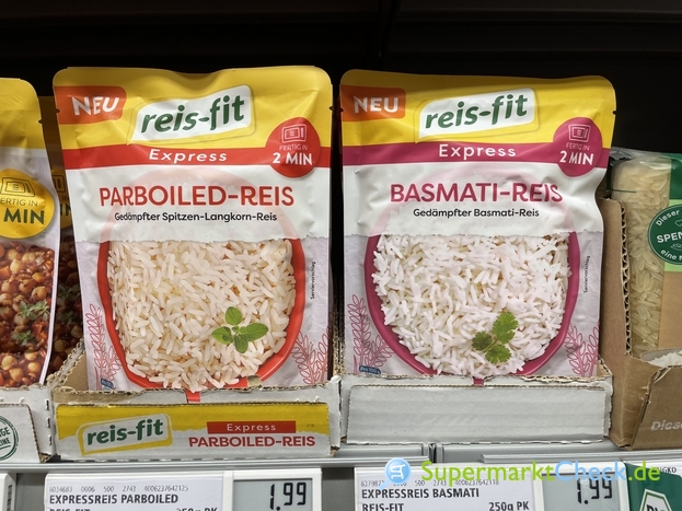Foto von reis-fit Express Parboiled Reis