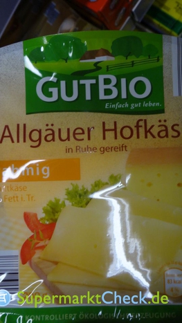 Foto von Gut Bio Allgäuer Hofkäse