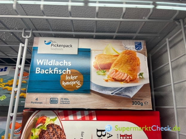 Foto von Pickenpack Wildlachs Backfisch 300g