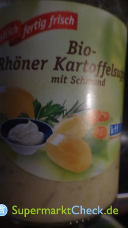 Foto von Kff Bio Rhöner Kartoffelsuppe mit Schmand