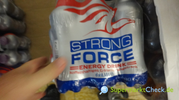 Foto von Strong Force Energy Drink