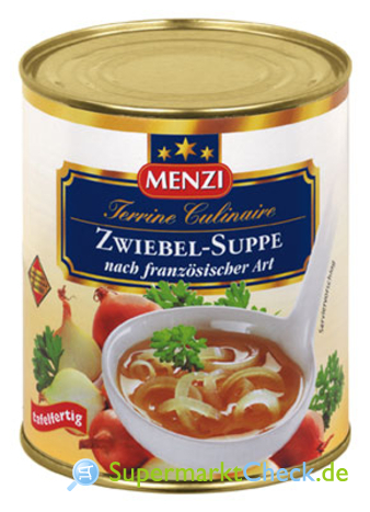 Foto von Menzi Terrine Culinaire Zwiebel-Suppe