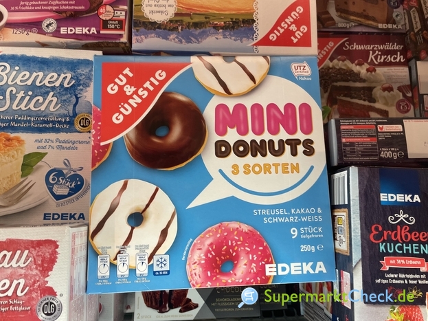 Foto von Gut & Günstig Mini Donuts