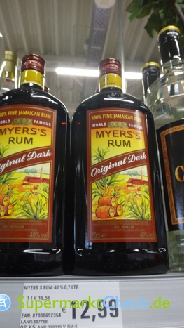 Foto von Mayers s Rum Orginal Dark Jamaica Rum