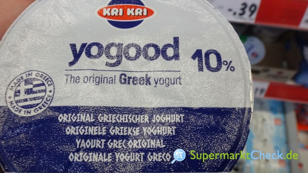 Foto von Kri Kri yogood Griechischer Sahnejoghurt