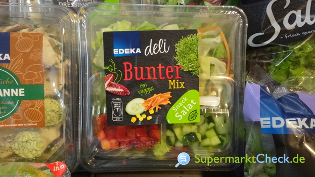 Edeka Deli Snack Salat Bunter Mix Preis Angebote Bewertungen