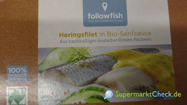 Foto von Followfish Heringsfilet in Bio Senfsauce