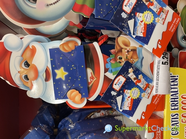 Foto von kinder Mix Geschenktüte Weihnachtsmann 193g