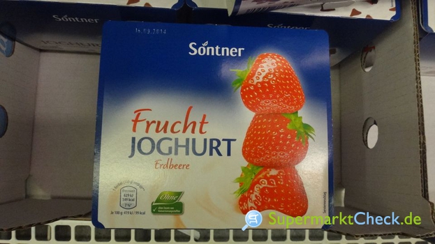 Foto von Sontner Frucht Joghurt