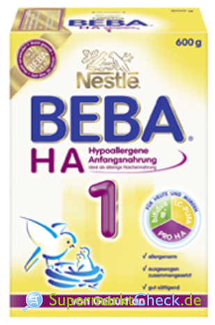 Foto von Nestle Beba HA 1 Hypoallergene Anfangsnahrung