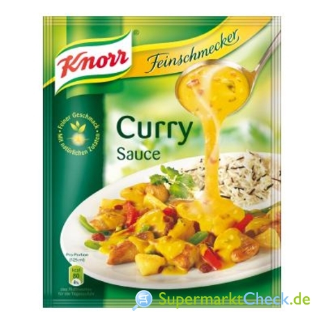 Foto von Knorr Feinschmecker Curry Sauce