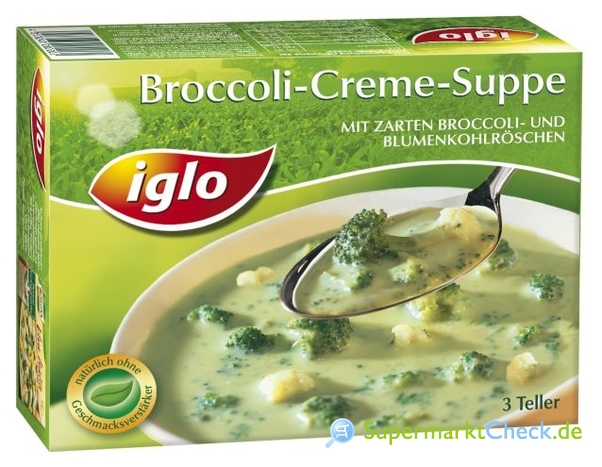 Foto von Iglo Broccoli Creme Suppe