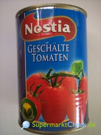 Foto von Nostia Geschälte Tomaten