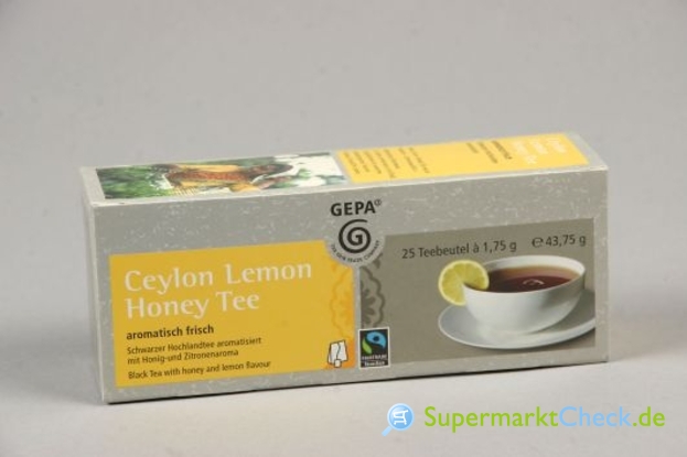 Foto von Gepa Ceylon Bio Tee 