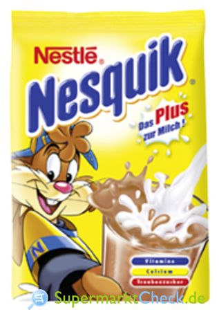 Foto von Nestle Nesquick Das Plus zur Milch 