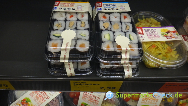 Foto von Snack Time Sushi Roll Box