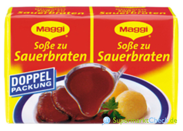 Foto von Maggi Delikatess Soße zu Sauerbraten