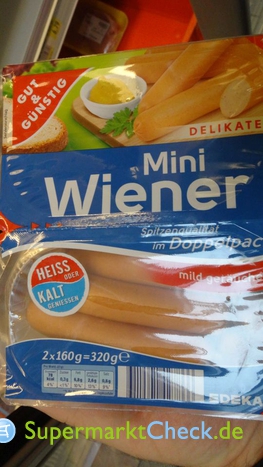 Foto von Gut & Günstig Mini Wiener