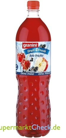 Foto von Granini Fruit 4 Fresh Rote Früchte