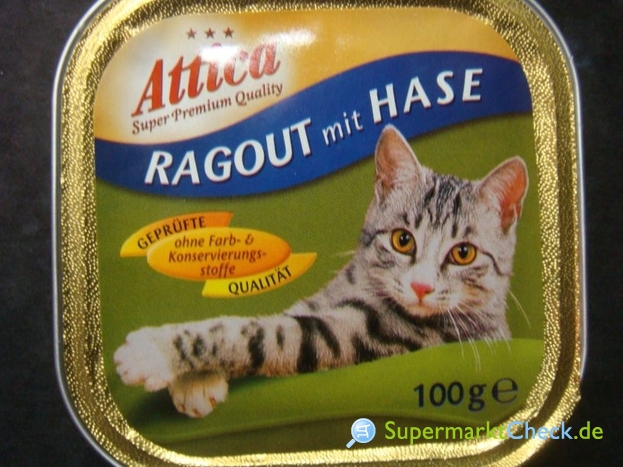 Foto von Attica / Netto Alleinfuttermittel für Katzen