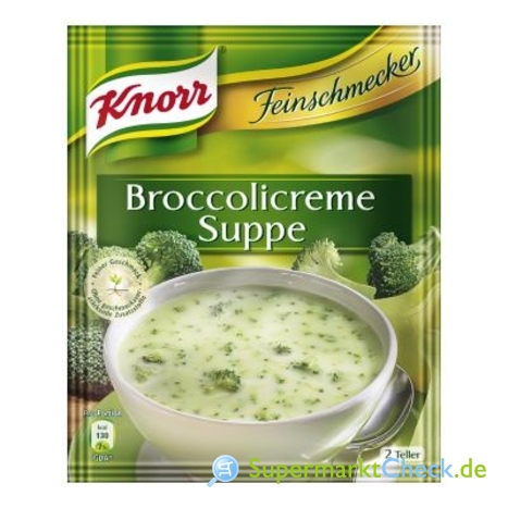 Foto von Knorr Feinschmecker Broccolicreme Suppe