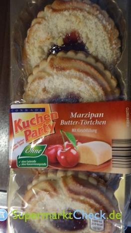 Foto von Conradl Kuchen Party Marzipan Butter Törtchen