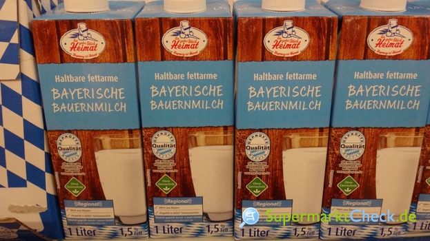 Foto von Ein gutes Stück Heimat Haltbare fettarme Bayerische Bauernmilch