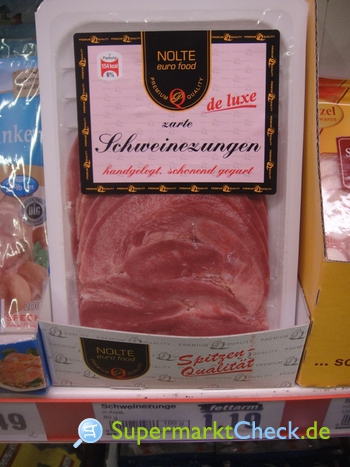 Foto von NOLTE euro food zarte Schweinezungen