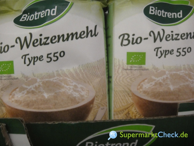 Foto von Biotrend Bio Weizenmehl 