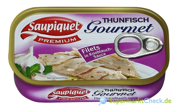Foto von Saupiquet Thunfisch Gourmet Filets