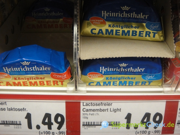 Foto von Heinrichsthaler Königlicher Camembert