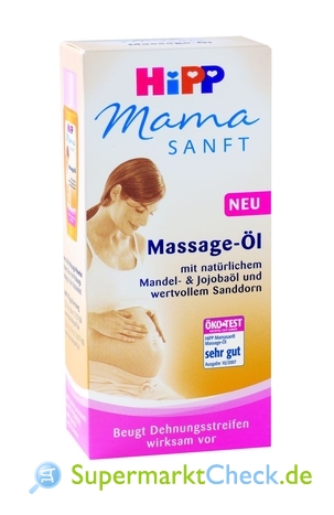Foto von Hipp Mamasanft Massage-Öl