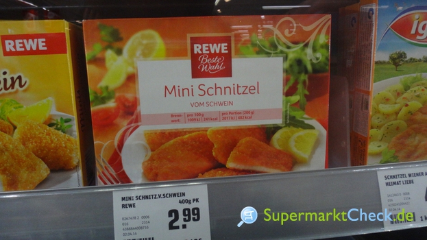 Foto von REWE Beste Wahl Mini Schnitzel