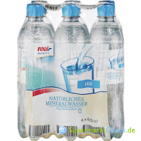 Foto von real Quality Mineralwasser still