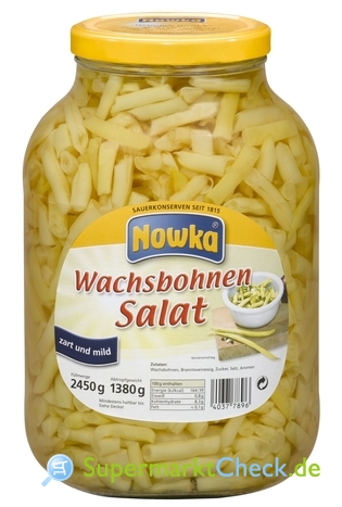 Foto von Nowka Wachsbohnen-Salat