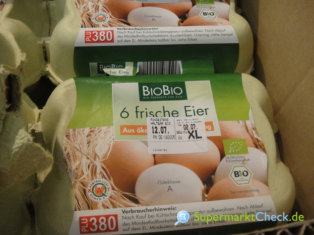 Foto von BioBio 6 frische Bio Eier