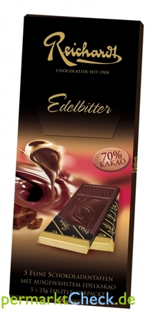 Foto von Reichardt Edelbitter Schokolade 70% Kakao