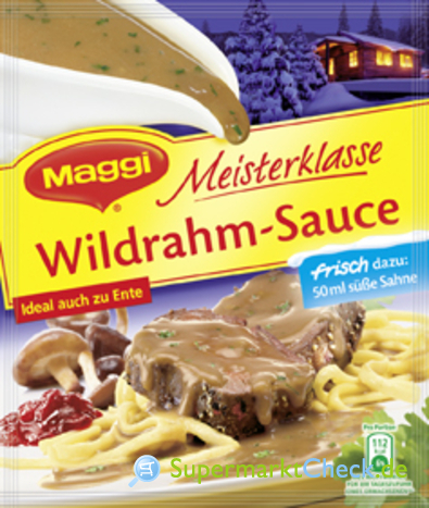 Foto von Maggi Meisterklasse Wildrahm-Sauce