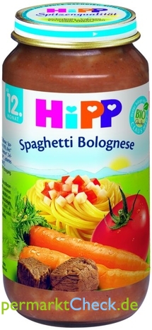 Foto von Hipp Spaghetti Bolognese