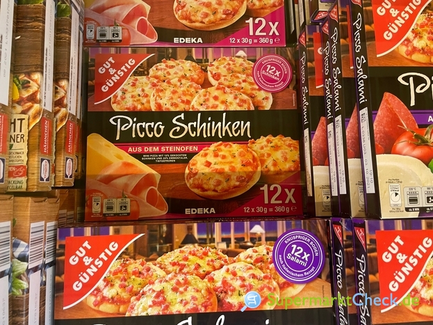 Foto von Gut & Günstig Mini Steinofen Pizza 