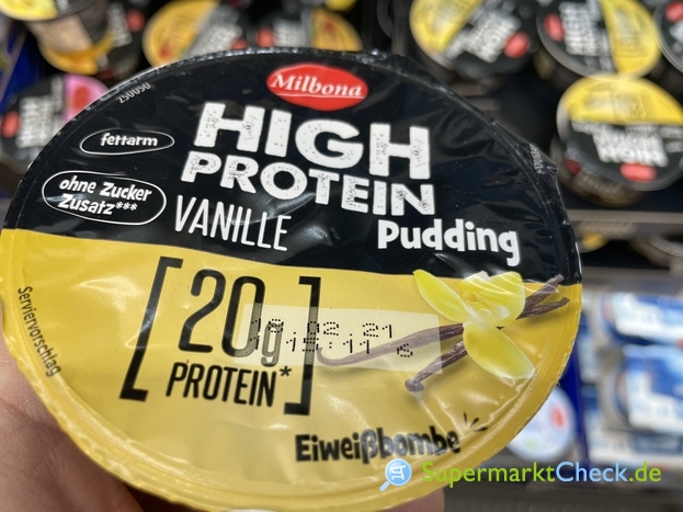 Foto von Milbona High Protein Pudding