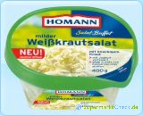 Foto von Homann Salat Buffet Milder Weißkraut
