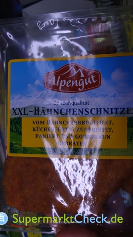 Foto von Alpengut XXL Hähnchen Schnitzel 