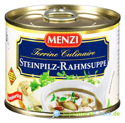 Foto von Menzi Terrine Culinaire Steinpilz-Rahmsuppe 5-er